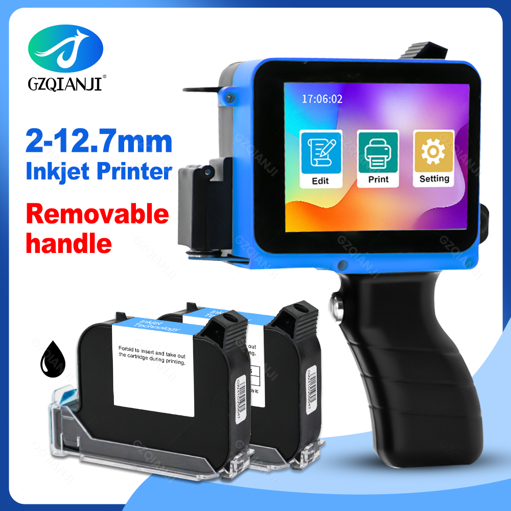 Label Maker - 12.7mm Label Inkjet Printer Handheld Printer