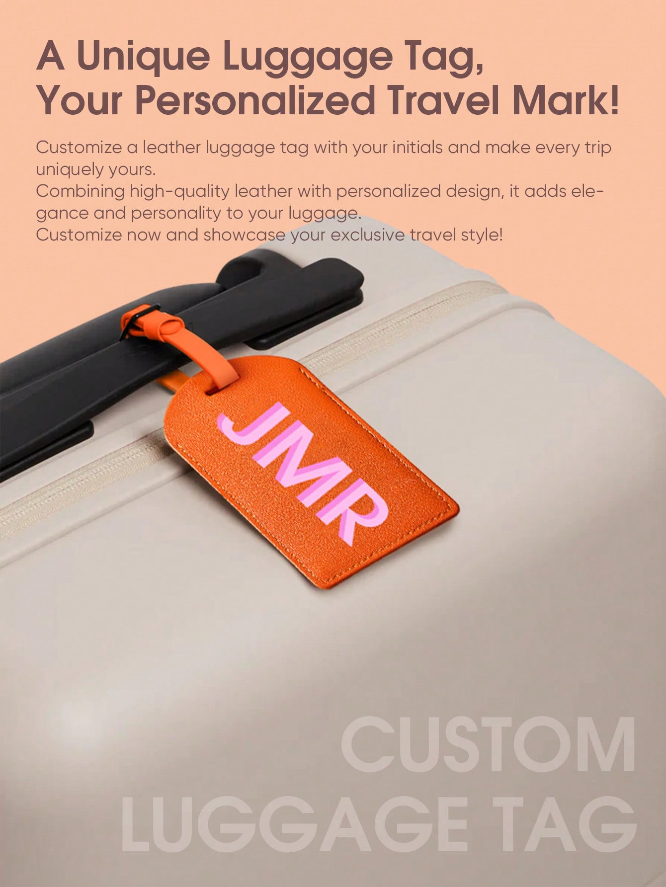 Personalized Initial Luggage T - Label Maker ulasan dan harga