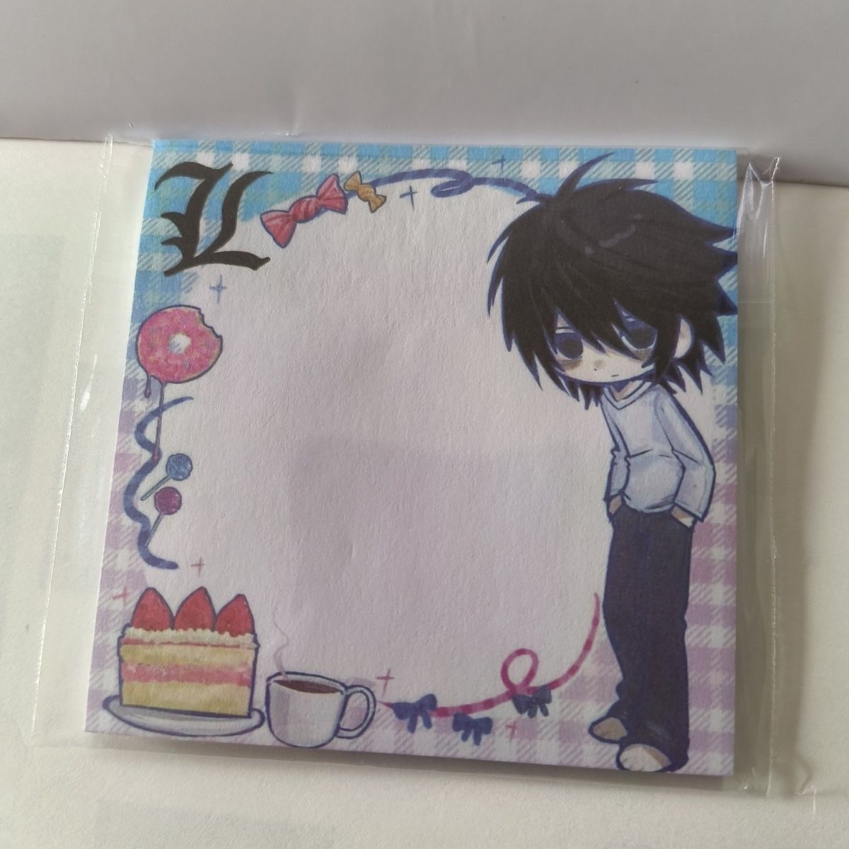 Death Note L Anime Memo Pad Cu - Printer Paper ulasan dan harga