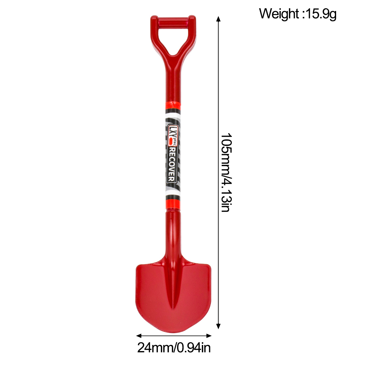 Simulated Metal Shovel Decorat - Label Printer ulasan dan harga